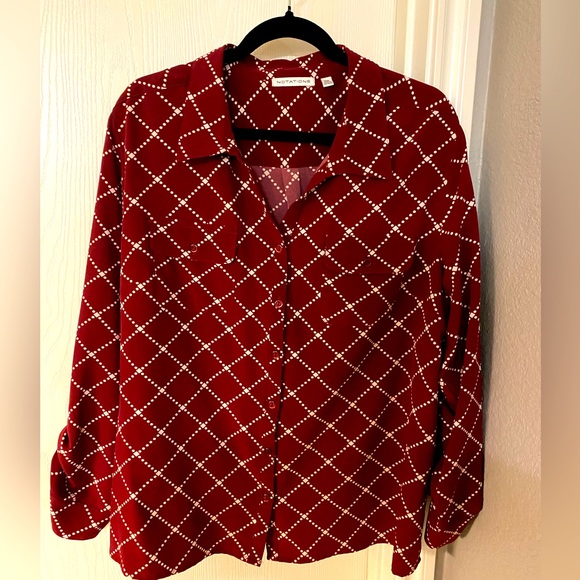 Button down blouse - Picture 1 of 1